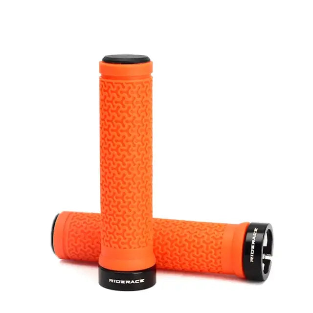 Non-slip Rubber Grips for Mountain Bike Handlebar