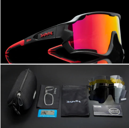 Polarized Cycling Glasses