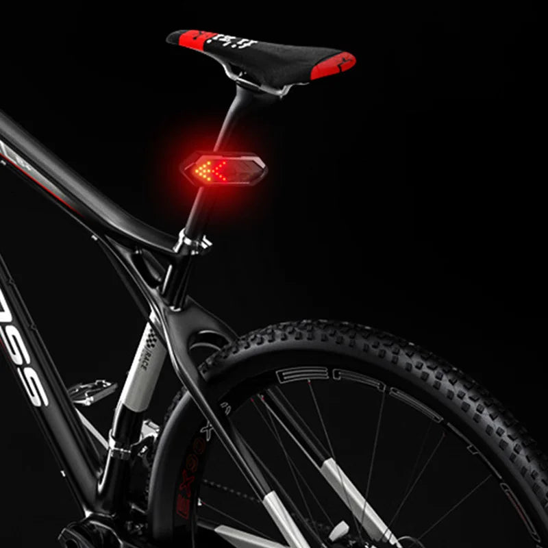 Bike Turn Signals  Rear Light with Horn