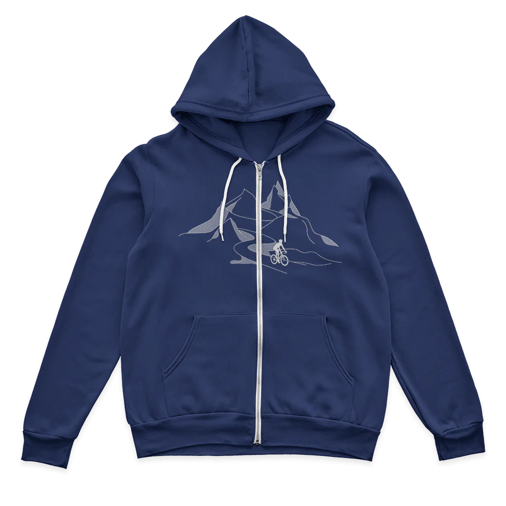 Mountain Cycling Zip Hoodie