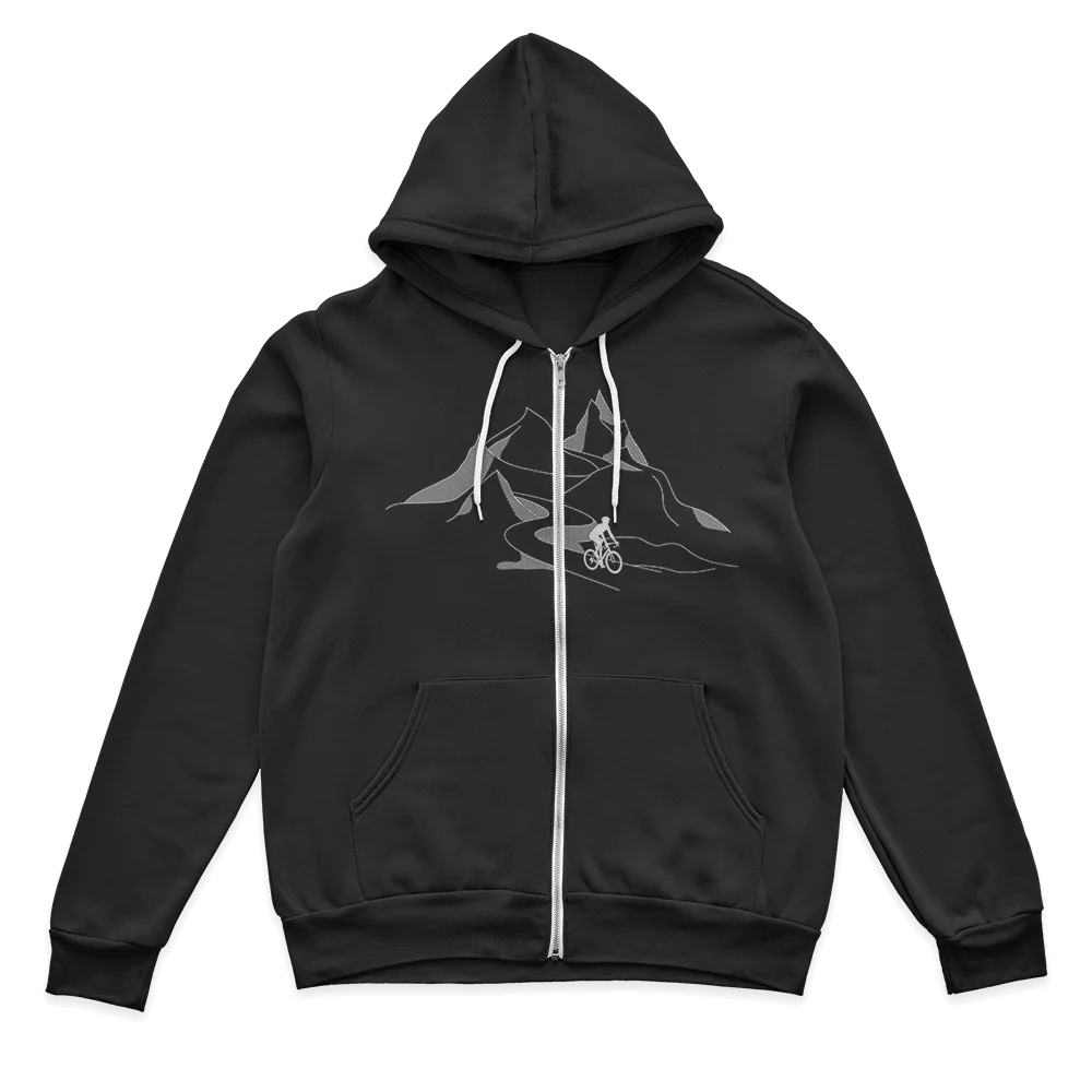 Mountain Cycling Zip Hoodie