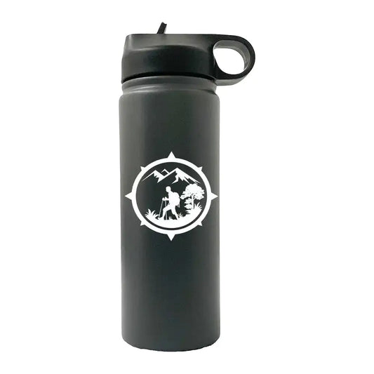 Hiking Mountain Compass 20oz Sport Bottle