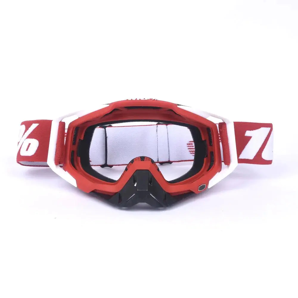 Red Lens Motocross Racecraft 2 Goggles