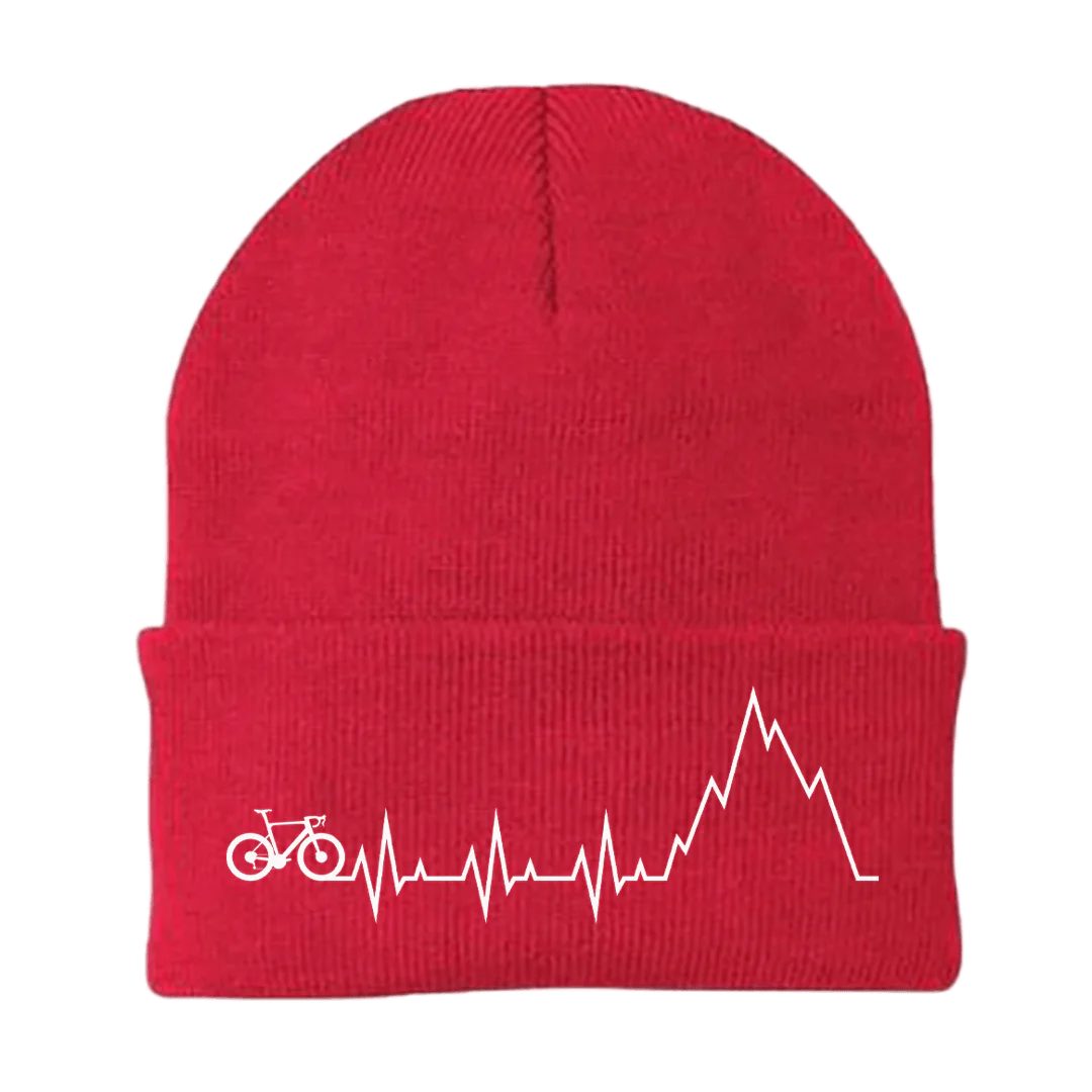 Mountain Beat Embroidered Beanie