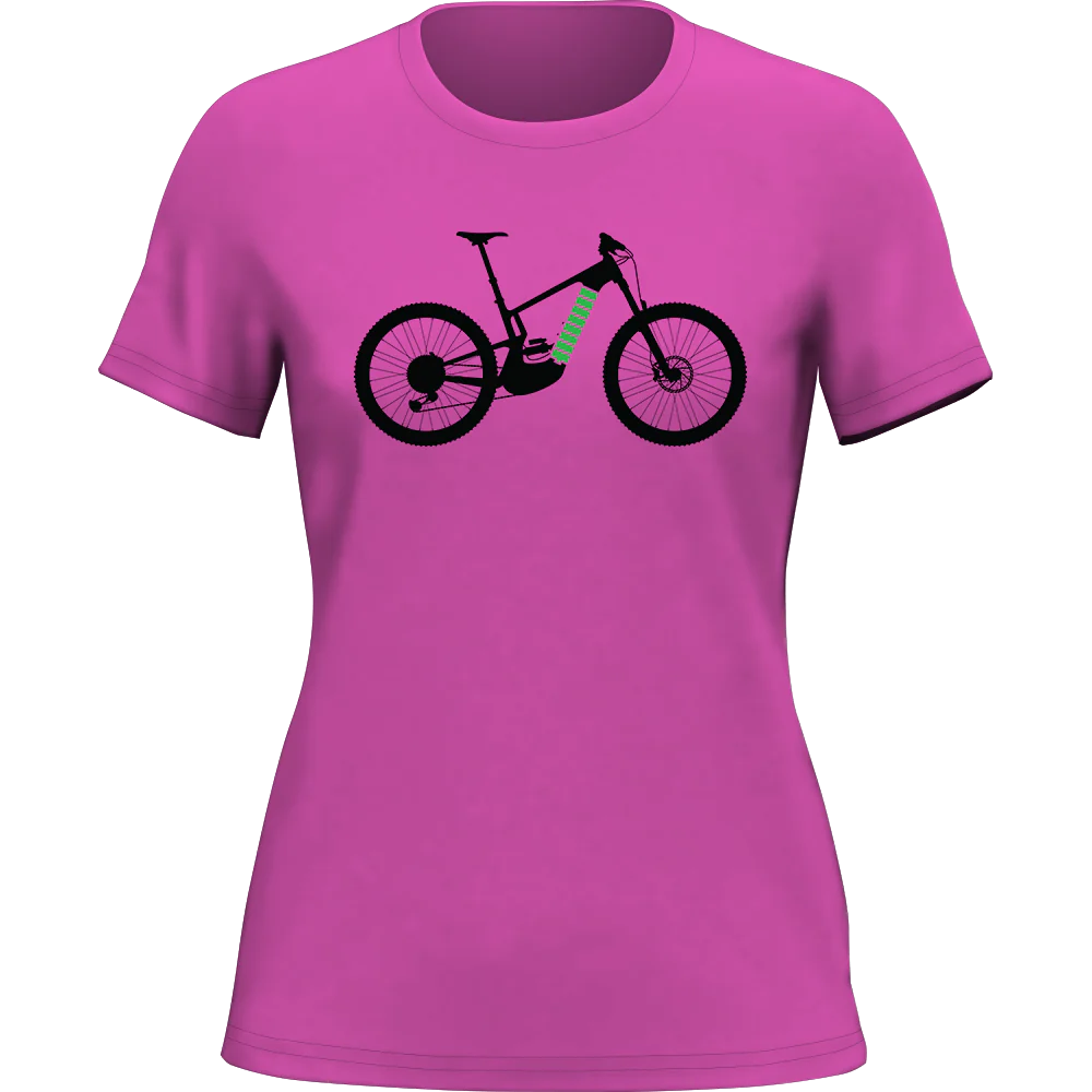 E Bike T-Shirt for Women